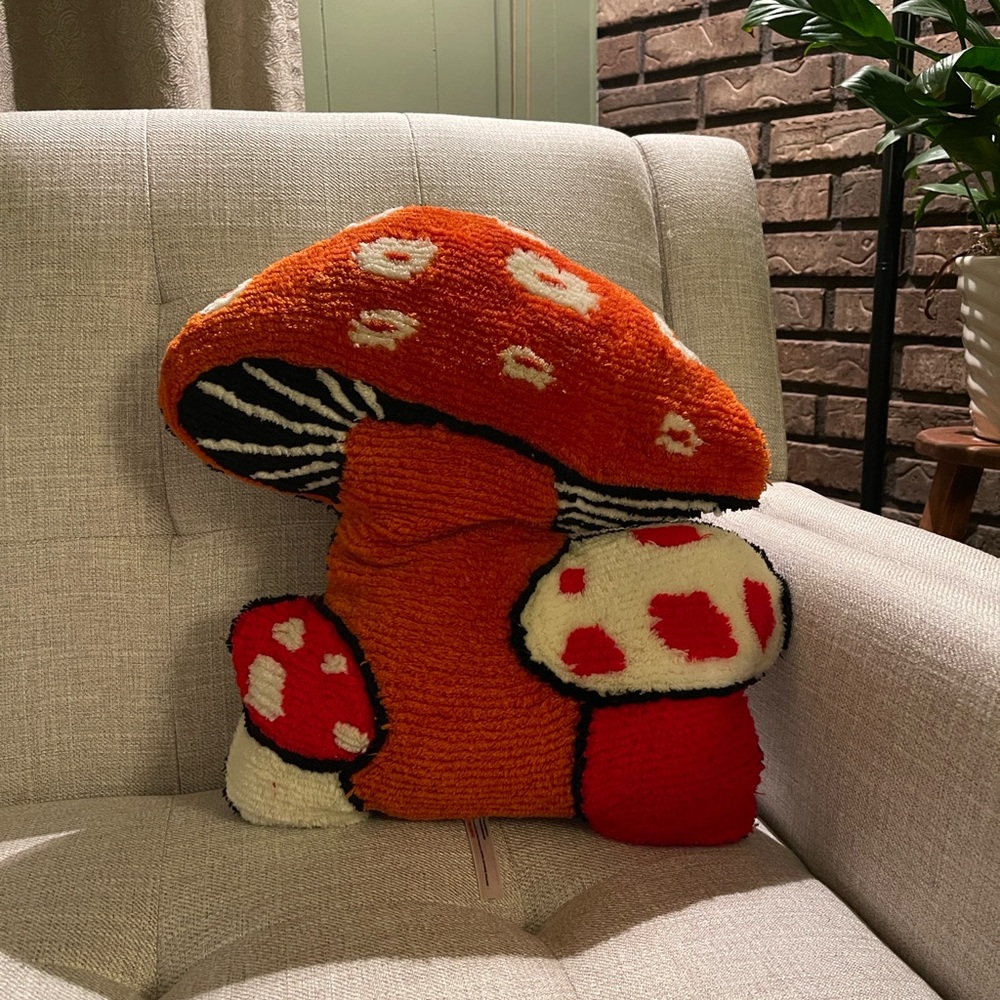 Urban outfitters mushroom pillow